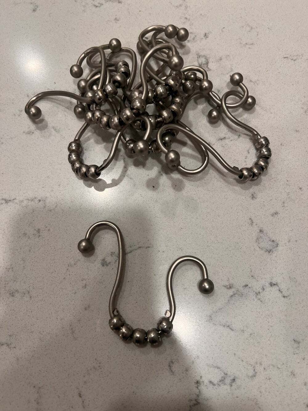 Shower Hooks - 12 pieces